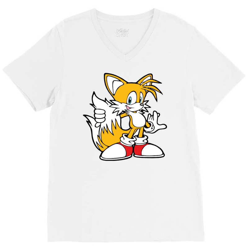 Tails  Shadow Hedgehog V-neck Tee | Artistshot