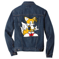 Tails  Shadow Hedgehog Men Denim Jacket | Artistshot