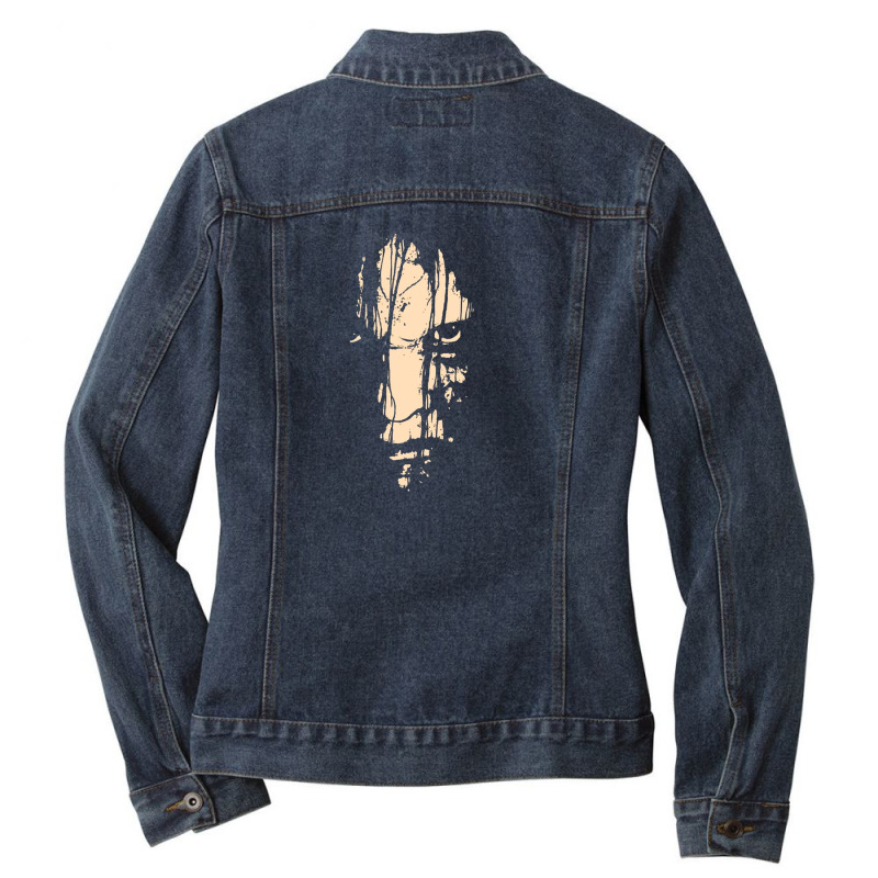 Samara Morgan Ladies Denim Jacket by bendron | Artistshot