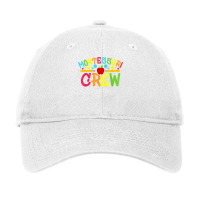 Funny Montessori Crew Montessori Teacher Back To School T Shirt Adjustable Cap | Artistshot