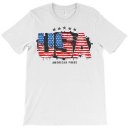 american pride usa flag T-Shirt | Artistshot