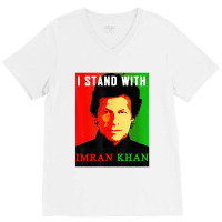 I Stand With Ik V-neck Tee | Artistshot