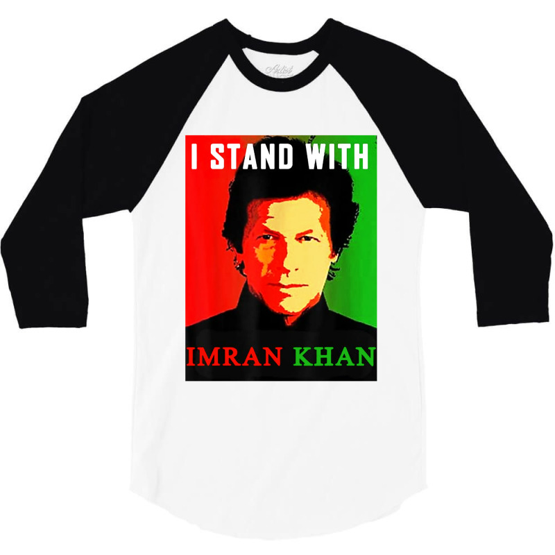 I Stand With Ik 3/4 Sleeve Shirt by GassPoll | Artistshot