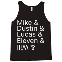Mike & Dustin & Lucas & Will & Tank Top | Artistshot