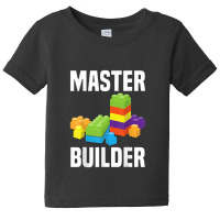 Master Builder Funny Building Blocks Baby Tee | Artistshot