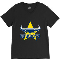 The-north-queensland-cowboys-pen V-neck Tee | Artistshot