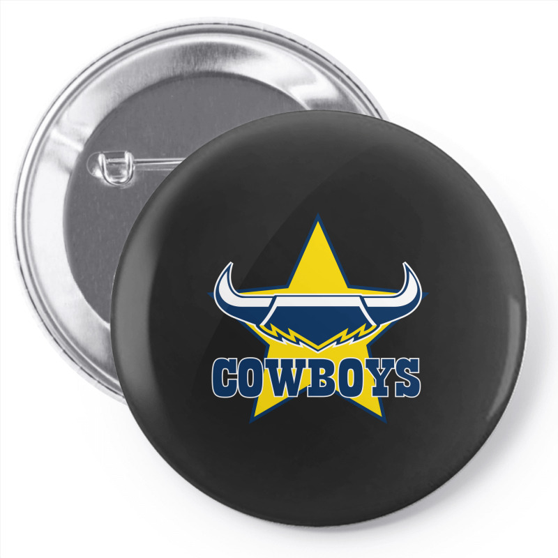 The-north-queensland-cowboys-pen Pin-back Button | Artistshot