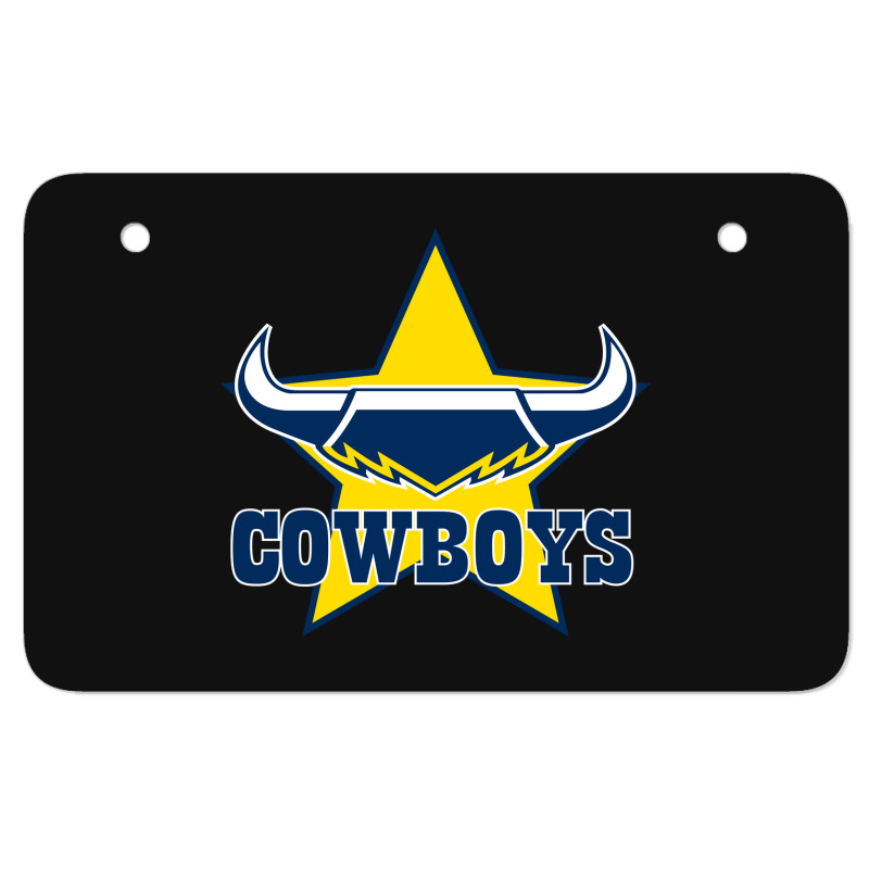 The-north-queensland-cowboys-pen Atv License Plate | Artistshot