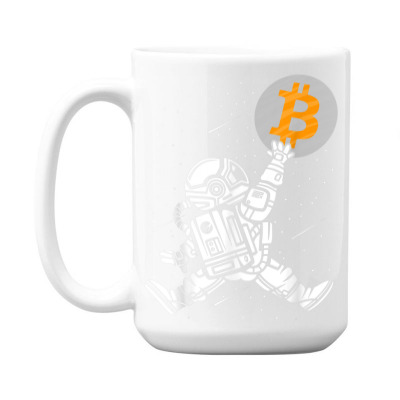Astronaut Bitcoin Hodl Btc Crypto 15 Oz Coffee Mug Designed By Bariteau Hannah