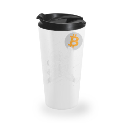 Astronaut Bitcoin Hodl Btc Crypto Travel Mug Designed By Bariteau Hannah