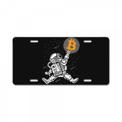 Astronaut Bitcoin Hodl Btc Crypto License Plate Designed By Bariteau Hannah