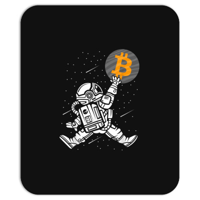 Astronaut Bitcoin Hodl Btc Crypto Mousepad Designed By Bariteau Hannah
