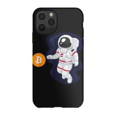 Astronaut Btc To The Moon Iphone 11 Pro Case Designed By Bariteau Hannah
