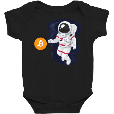 Astronaut Btc To The Moon Baby Bodysuit Designed By Bariteau Hannah