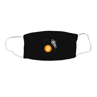 Astronaut Btc To The Moon Face Mask Rectangle Designed By Bariteau Hannah