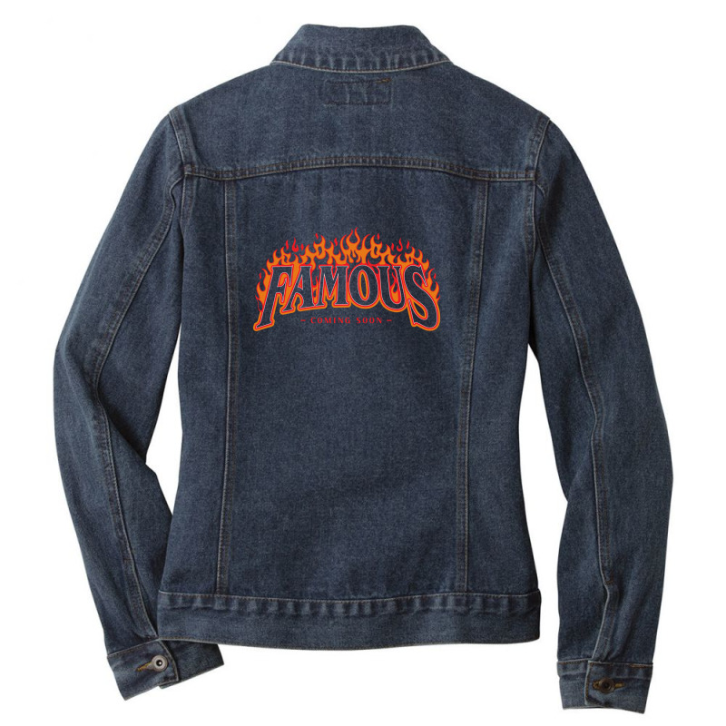 Famous Ladies Denim Jacket by Disgus_Thing | Artistshot