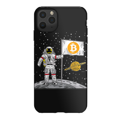 Bitcoin Astronaut To The Moon Blockchain Iphone 11 Pro Max Case Designed By Bariteau Hannah