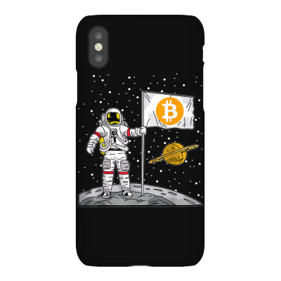 Bitcoin Astronaut To The Moon Blockchain Iphonex Case Designed By Bariteau Hannah