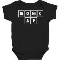 Bionic Af   Funny Hip Replacement Post Operation Support Premium T Shi Baby Bodysuit | Artistshot