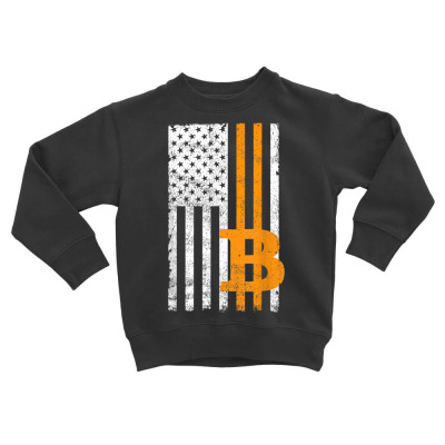 Crypto Currency Traders Bitcoin Toddler Sweatshirt Designed By Bariteau Hannah
