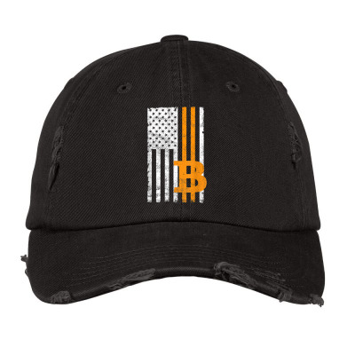 Crypto Currency Traders Bitcoin Vintage Cap Designed By Bariteau Hannah