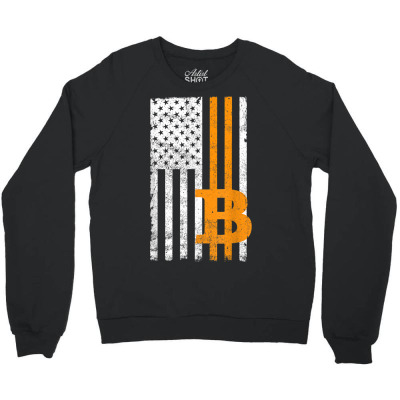 Crypto Currency Traders Bitcoin Crewneck Sweatshirt Designed By Bariteau Hannah