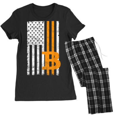 Crypto Currency Traders Bitcoin Women's Pajamas Set Designed By Bariteau Hannah