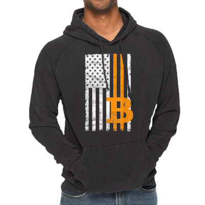 Crypto Currency Traders Bitcoin Vintage Hoodie Designed By Bariteau Hannah