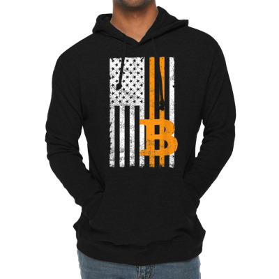 Crypto Currency Traders Bitcoin Lightweight Hoodie Designed By Bariteau Hannah