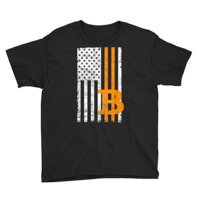 Crypto Currency Traders Bitcoin Youth Tee Designed By Bariteau Hannah