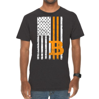 Crypto Currency Traders Bitcoin Vintage T-shirt Designed By Bariteau Hannah