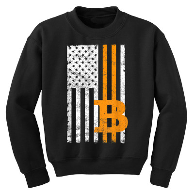 Crypto Currency Traders Bitcoin Youth Sweatshirt Designed By Bariteau Hannah