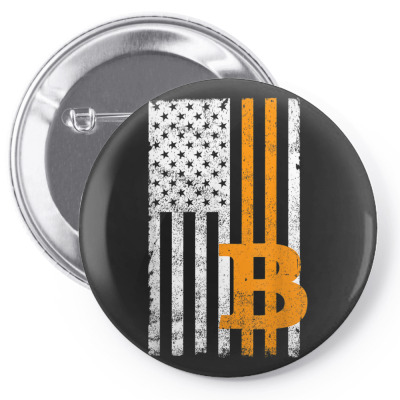 Crypto Currency Traders Bitcoin Pin-back Button Designed By Bariteau Hannah