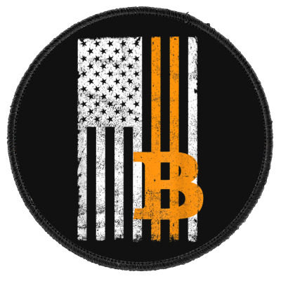 Crypto Currency Traders Bitcoin Round Patch Designed By Bariteau Hannah