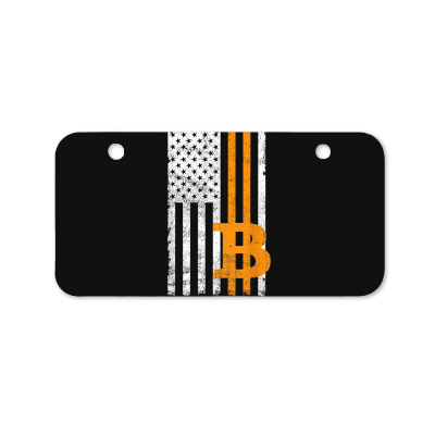 Crypto Currency Traders Bitcoin Bicycle License Plate Designed By Bariteau Hannah