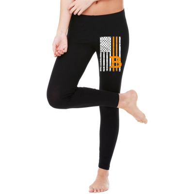 Crypto Currency Traders Bitcoin Legging Designed By Bariteau Hannah