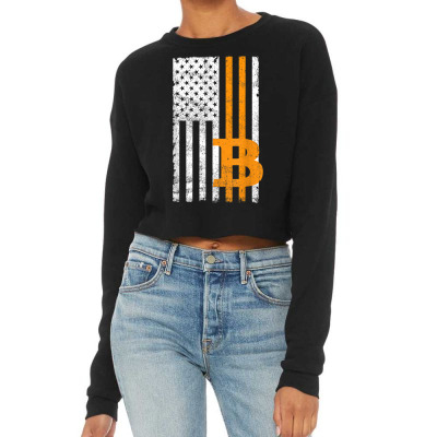 Crypto Currency Traders Bitcoin Cropped Sweater Designed By Bariteau Hannah