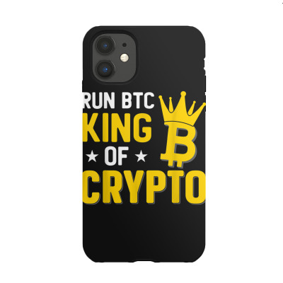 King Of Crypto Bitcoin Iphone 11 Case Designed By Bariteau Hannah