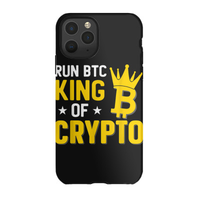 King Of Crypto Bitcoin Iphone 11 Pro Case Designed By Bariteau Hannah