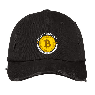 Cryptocurrency In Bitcoin Btc We Trust Vintage Cap Designed By Bariteau Hannah