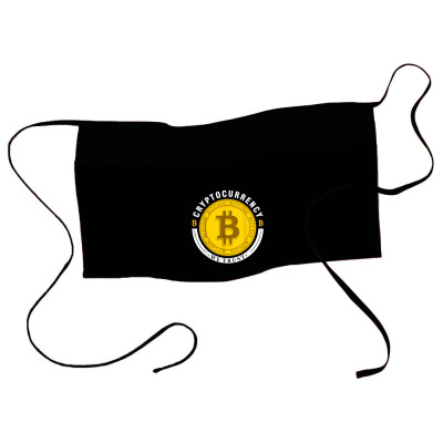 Cryptocurrency In Bitcoin Btc We Trust Waist Apron Designed By Bariteau Hannah