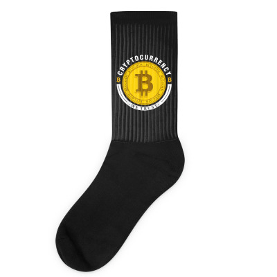Cryptocurrency In Bitcoin Btc We Trust Socks Designed By Bariteau Hannah