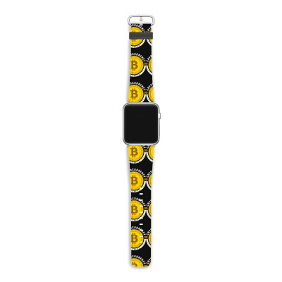 Cryptocurrency In Bitcoin Btc We Trust Apple Watch Band Designed By Bariteau Hannah