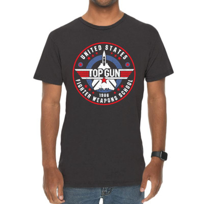 Us Fighter Weapons School Worn Vintage T-shirt Designed By Bariteau Hannah