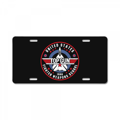 Us Fighter Weapons School Worn License Plate Designed By Bariteau Hannah