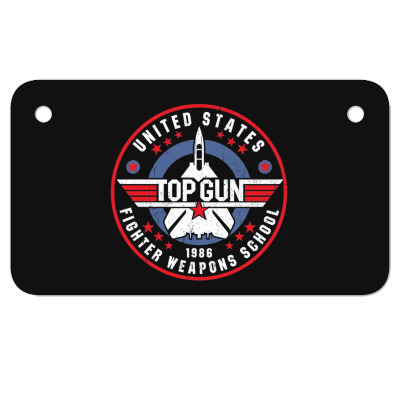 Us Fighter Weapons School Worn Motorcycle License Plate Designed By Bariteau Hannah