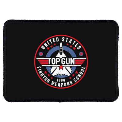 Us Fighter Weapons School Worn Rectangle Patch Designed By Bariteau Hannah