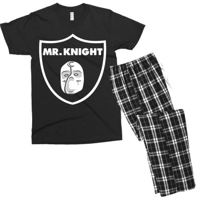 Mr Knight Men's T-shirt Pajama Set Designed By Bariteau Hannah