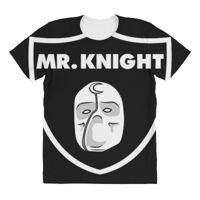 Mr Knight All Over Women's T-shirt Designed By Bariteau Hannah