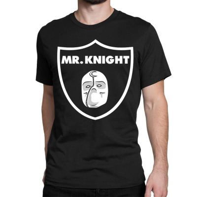 Mr Knight Classic T-shirt Designed By Bariteau Hannah